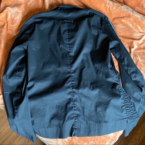 Women’s Emporio Armani black snap closure shirt 44 - Picture 4 of 14